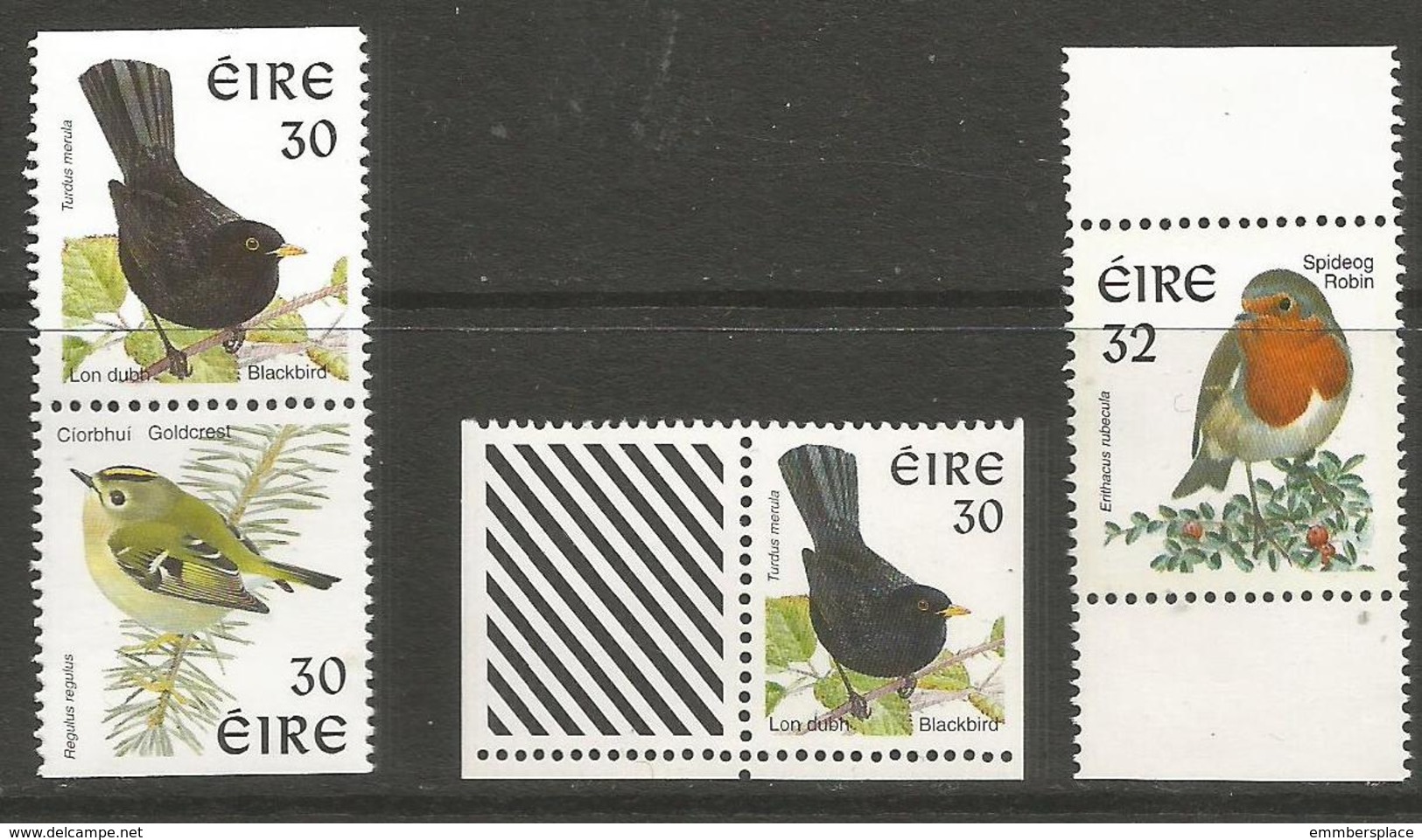 Ireland - 1997 Birds Booklet Stamps MNH ** - Unused Stamps