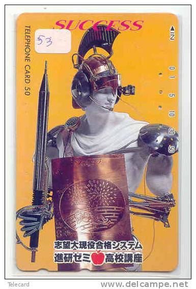 La Grèce Reliée - GREECE Related (53) - Télécarte Japon Telefonkarte Phonecard Japan - - Grèce