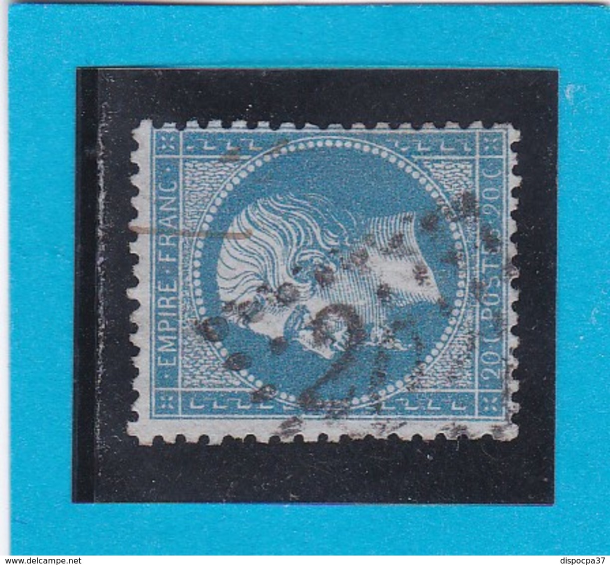 N° 22  GC  2027   LEZIGNAN  / 10 - AUDE  - REF 14116 + Variété Corne - 1862 Napoleon III