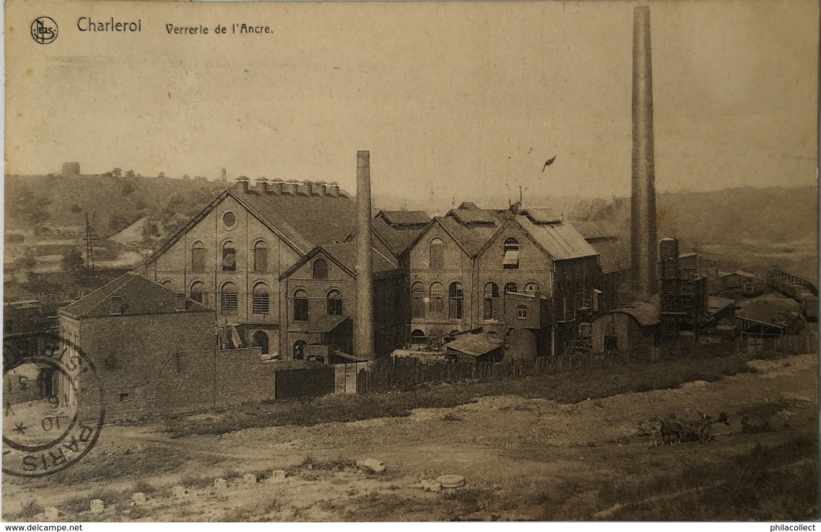 Charleroi // Verrerie De L Ancre (industrie) 1931 - Charleroi