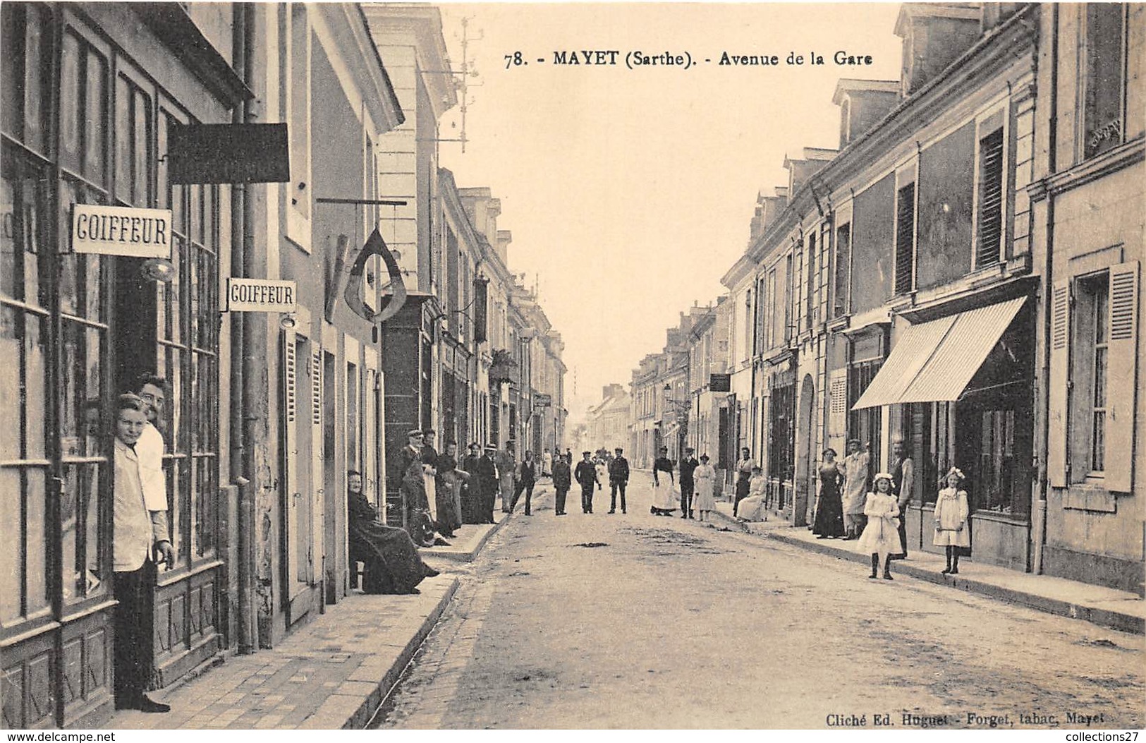 72-MAYET- AVENUE DE LA GARE - Mayet