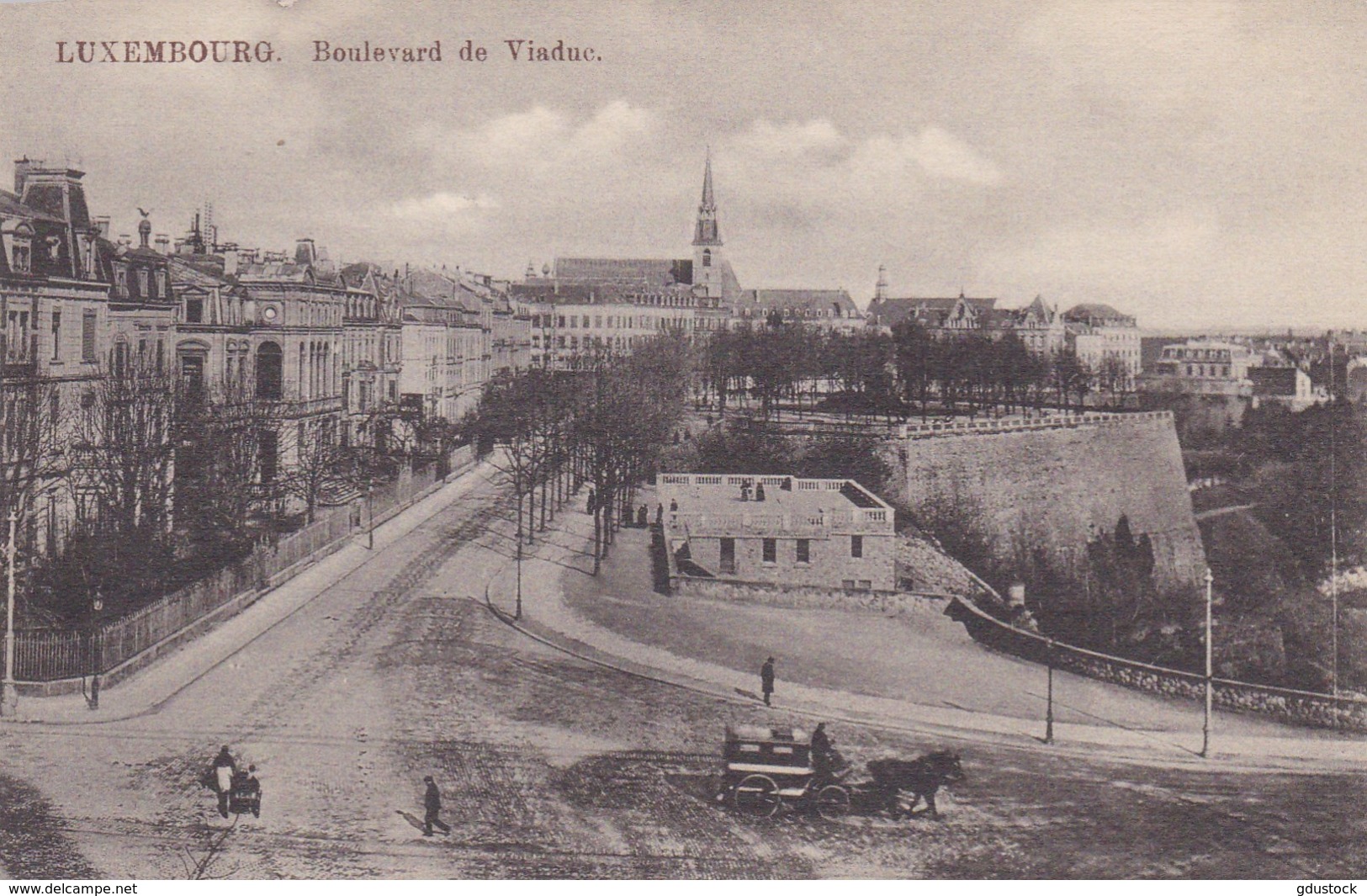 Luxembourg - Boulevard De Viaduc - Lussemburgo - Città