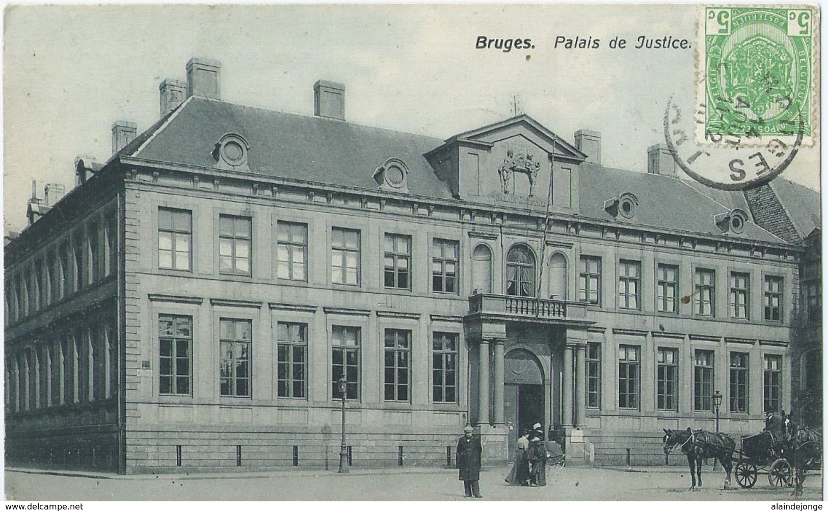 Brugge - Bruges - Palais De Justice - Carte Lux Belgique 262 - Brugge