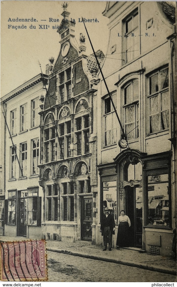 Oudenaarde - Audenarde // Rue De La Liberte (animee) Ca 1900 - Oudenaarde