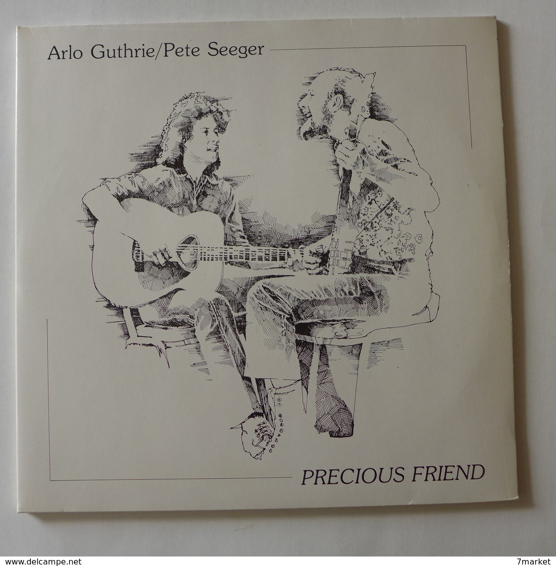 LP/ Arlo Guthrie, Pete Seeger - Precious Friend - Country Et Folk