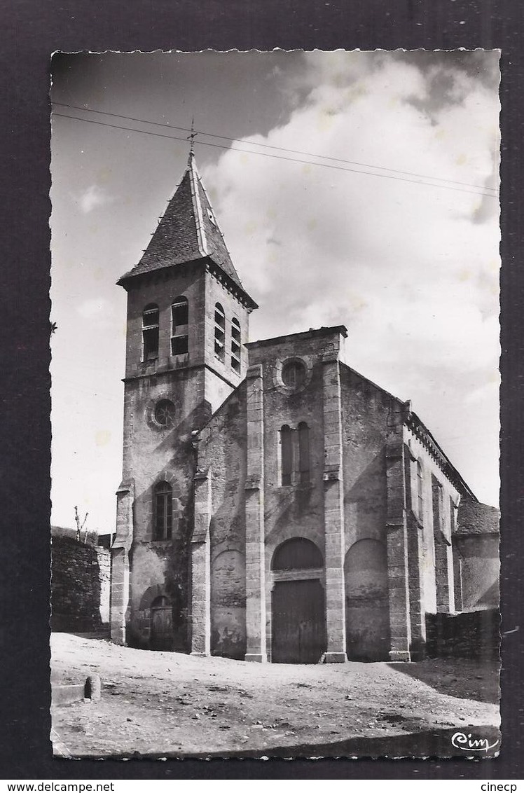 CPSM 48 - BLEYMARD - Eglise Paroissiale - TB PLAN EDIFICE RELIGIEUX CENTRE VILLAGE 1955 - Le Bleymard