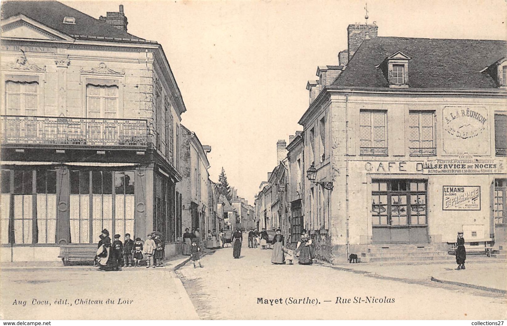 72-MAYET- RUE SAINT-NICOLAS - Mayet