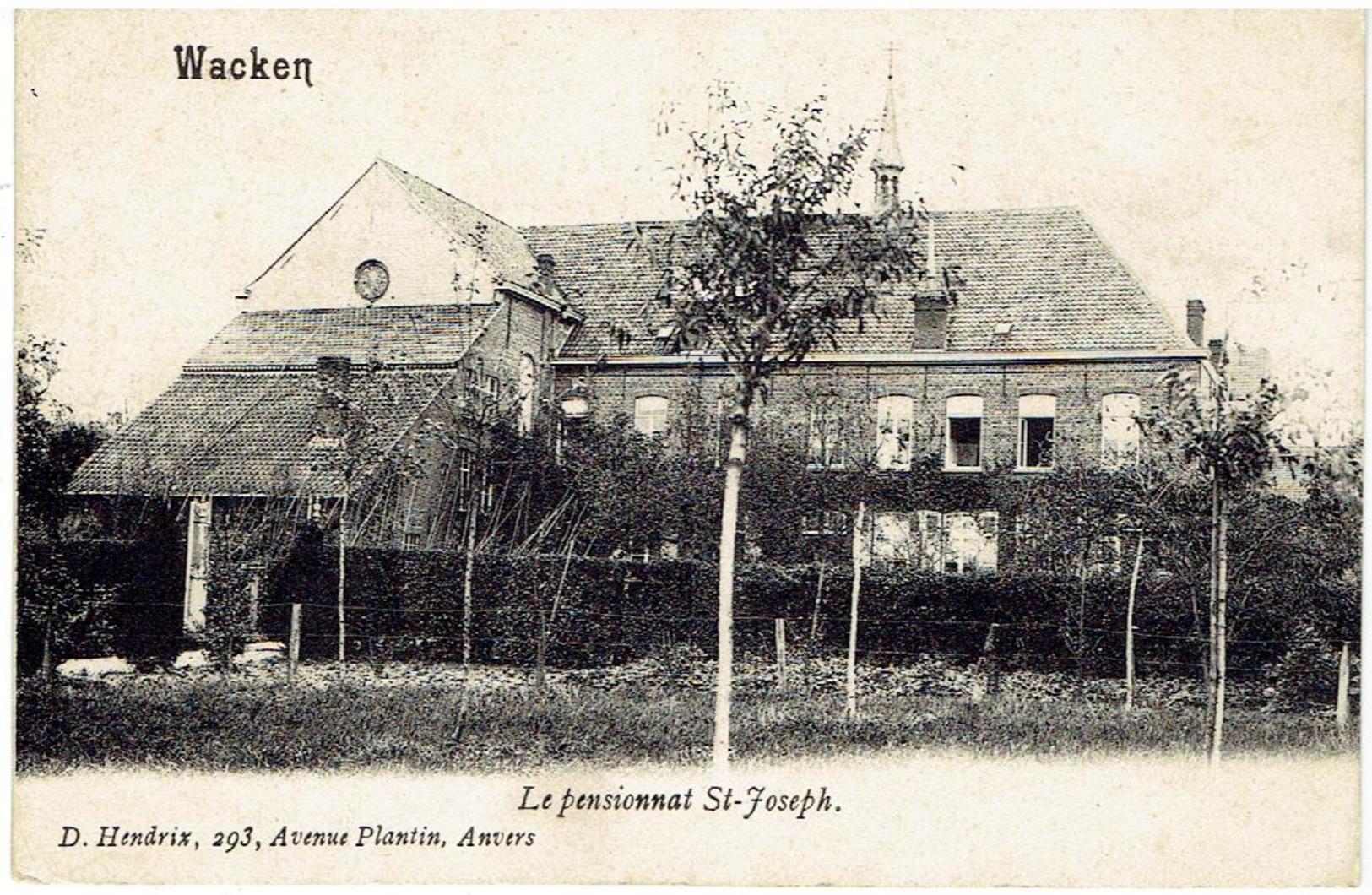 WACKEN - Dentergem - Le Pensionnat St Joseph - Dentergem