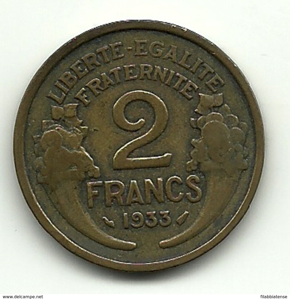 1933 - Francia 2 Francs ---- - Altri & Non Classificati