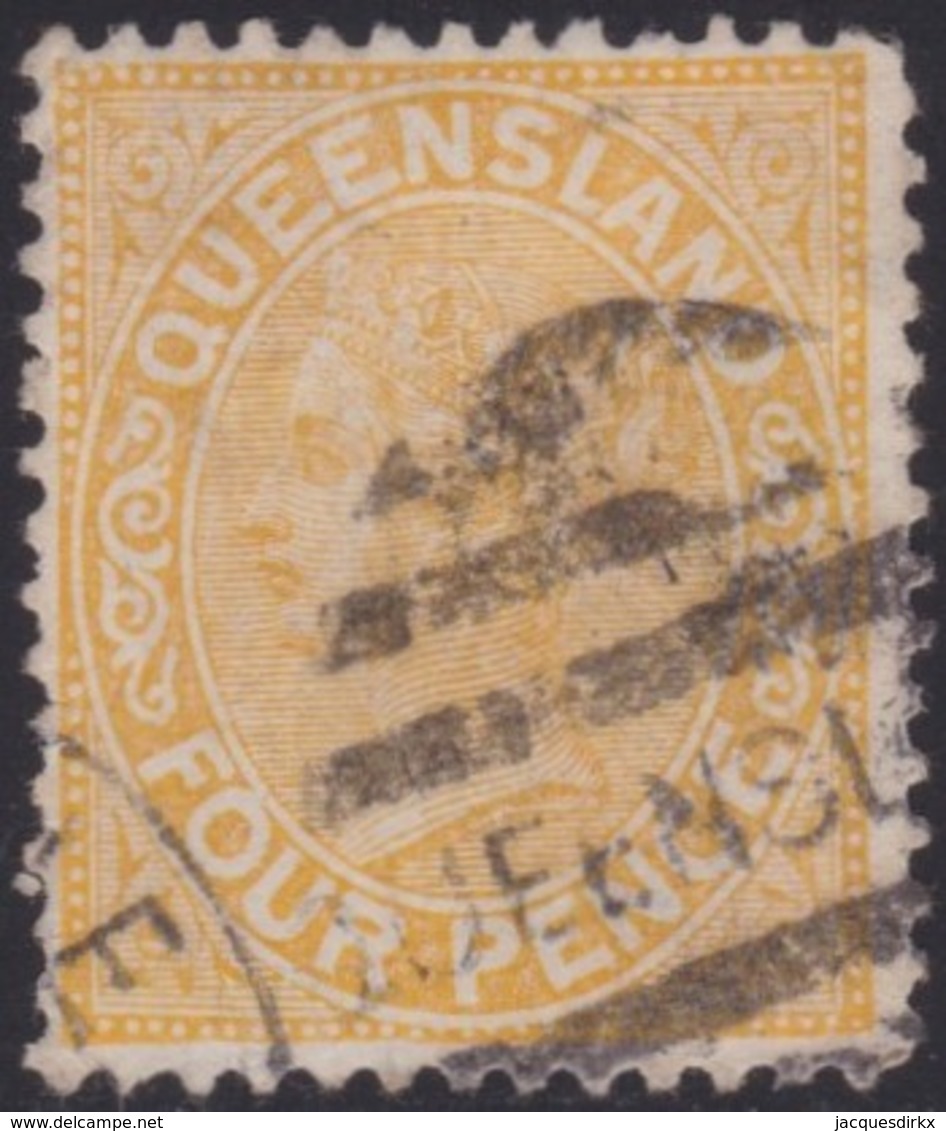 Queensland      .   SG  .     194    .    O     .     Cancelled   .   /    .  Gebruikt - Usados