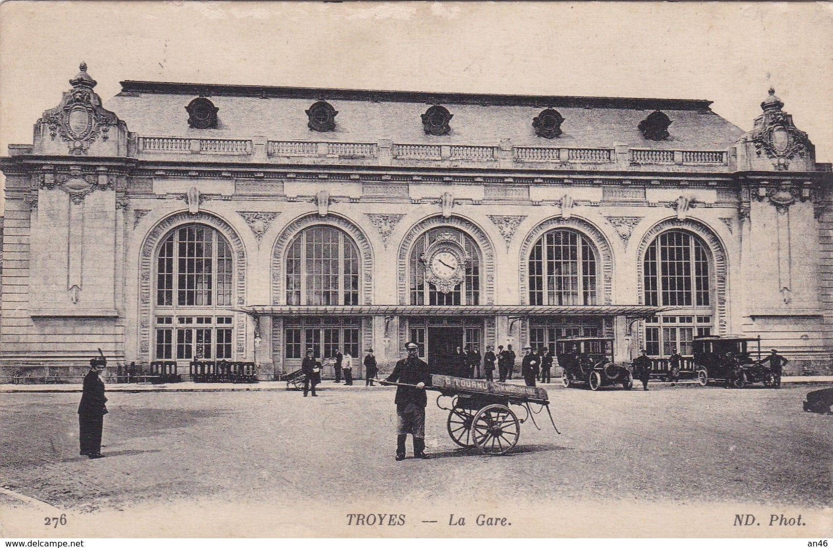 TROYES LA GARE   VG  AUTENTICA 100% - Troyes