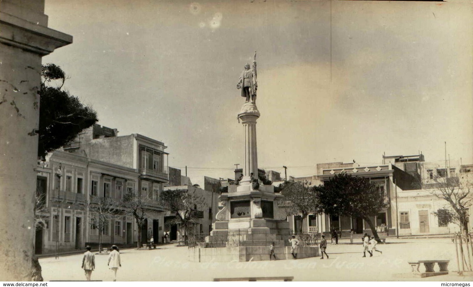 Puerto Rico - Plaza De Colon - Carte-photo - Puerto Rico