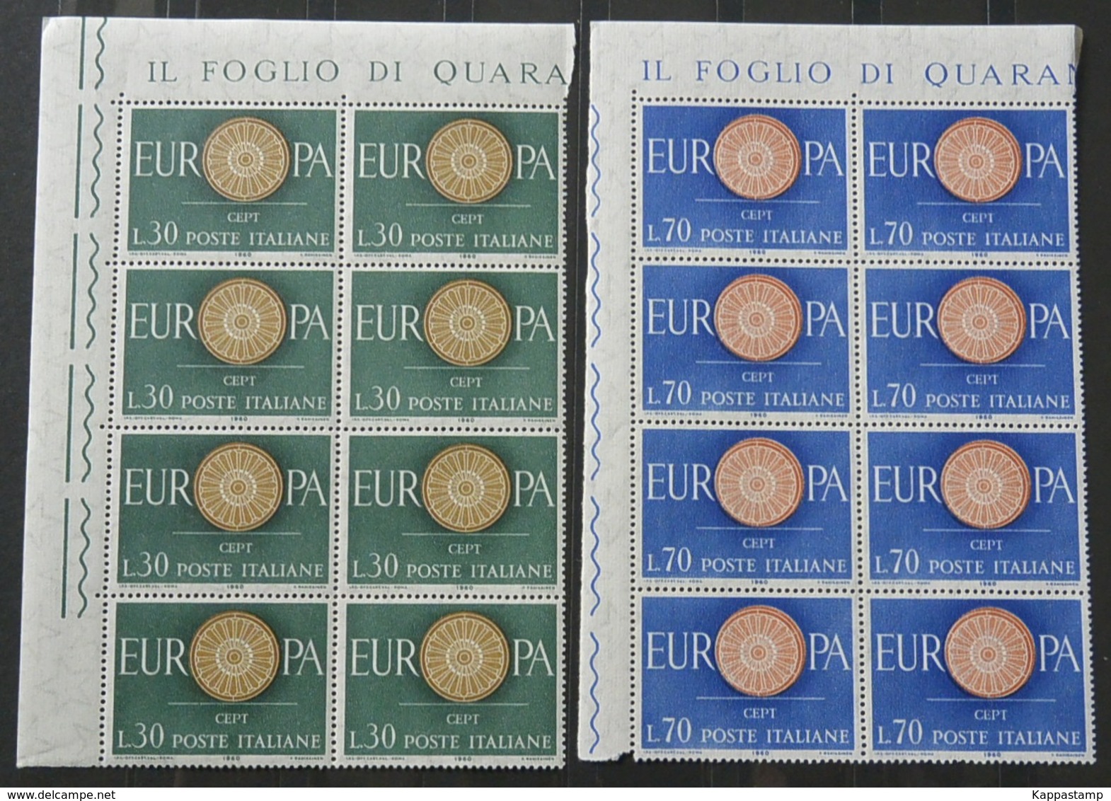 ITALIA EUROPA UNITA .Serie Completta Di 16Valori .MNH**(PAG.76/6 - 1963