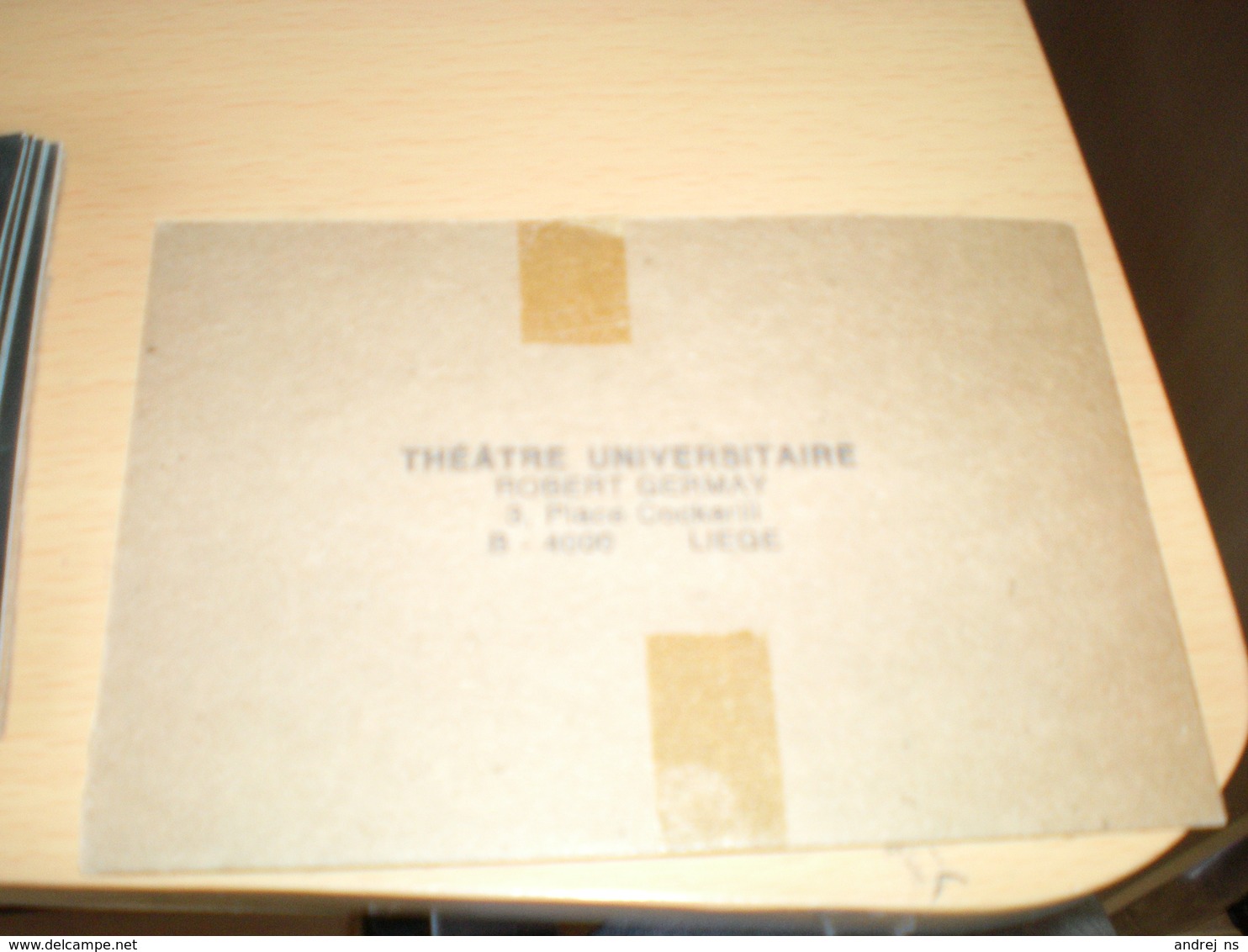 Theatre Photos 8 Pieces Theatre Universitaire Robert Germay  Liege - Professions