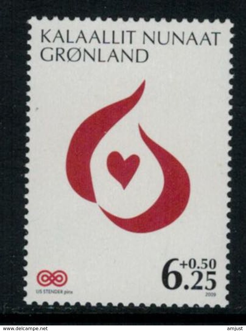 Groenland 2009 // Lutte Contre Le Cancer Timbre Neuf ** MNH No.509 Y&T - Nuevos