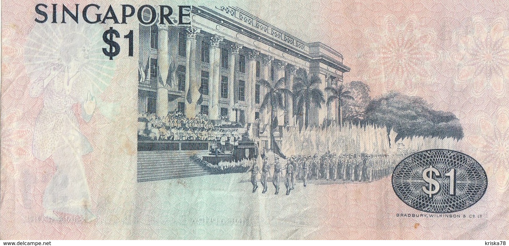 1 DOLLAR 1976 - Singapour