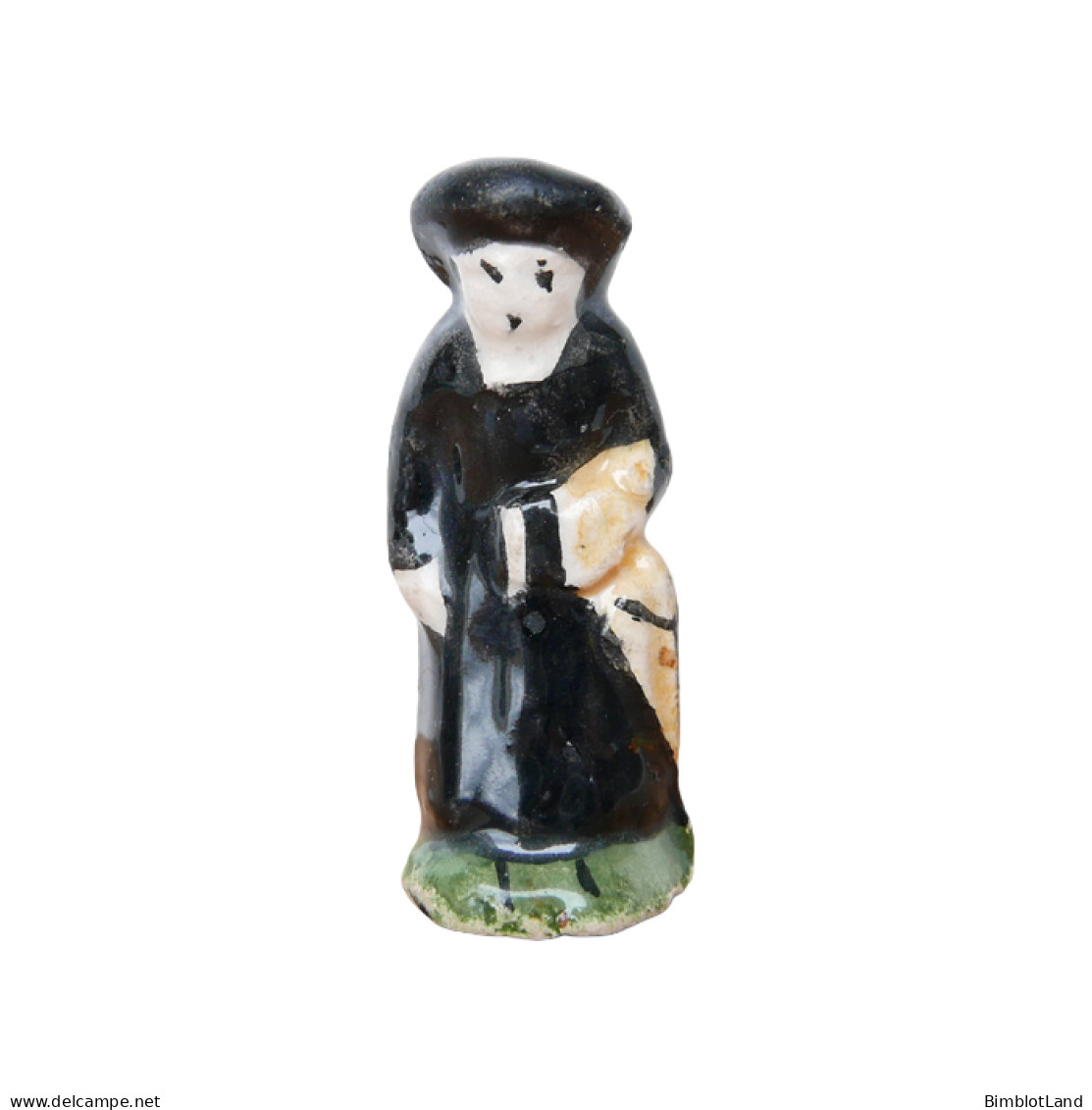 Feve Ancienne Artisanale Maurin Santon Personnage 4cm Figurine Miniature - Santons