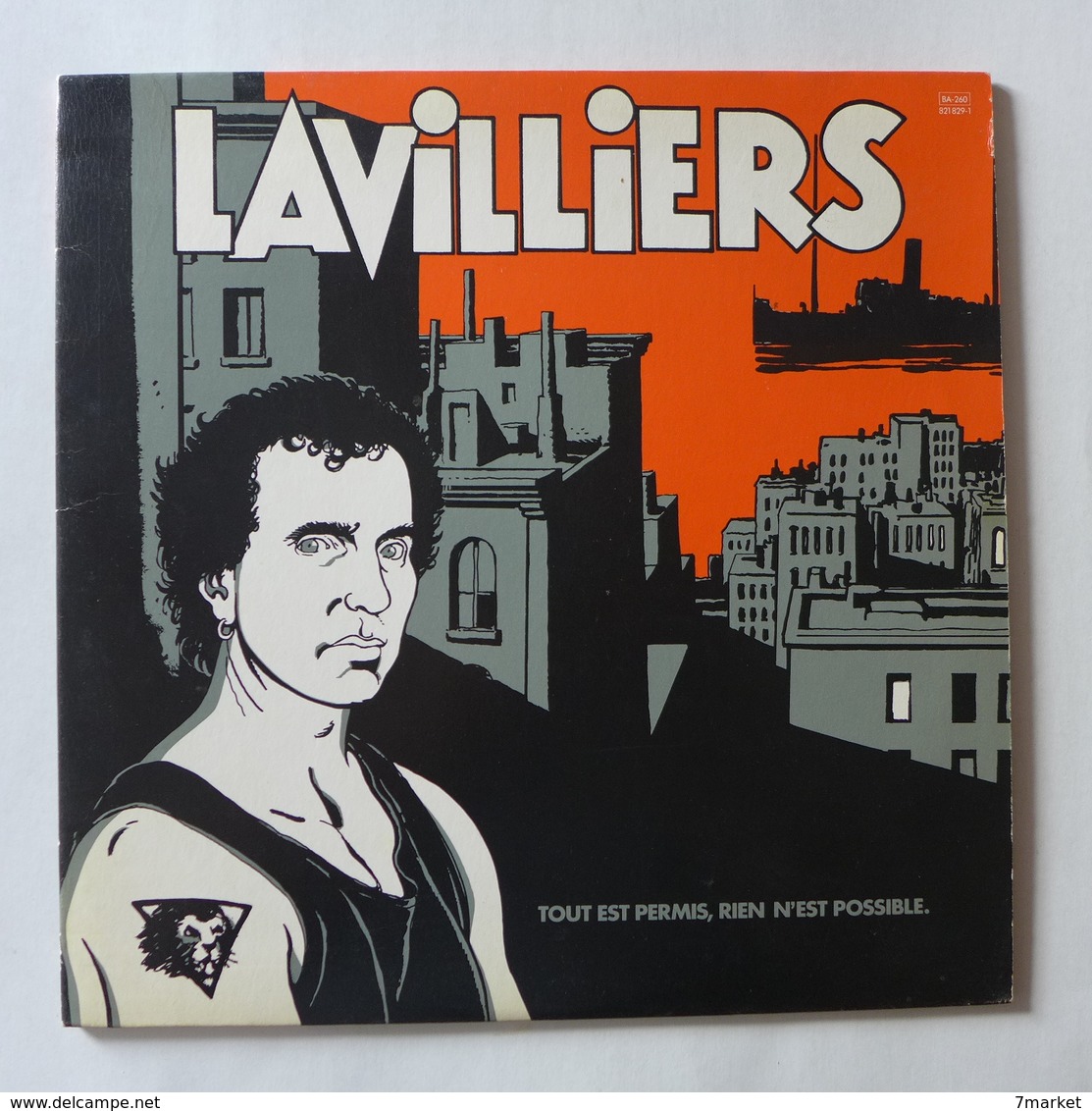 LP/ Lavilliers - Tout Est Permis, Rien N'est Possible / 1984 Barclay - Pochette Tardi - Autres - Musique Française