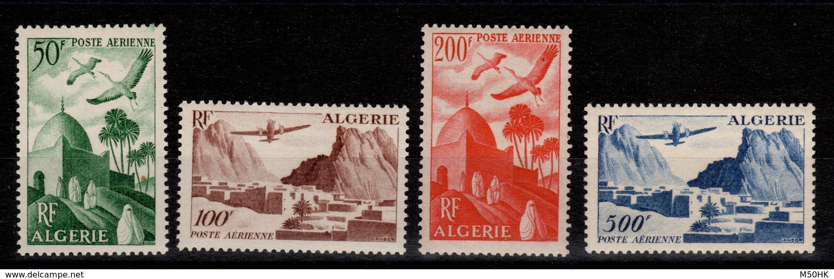 Algerie - YV PA 9 à 12 N** Complète Cote 50+ Euros - Airmail