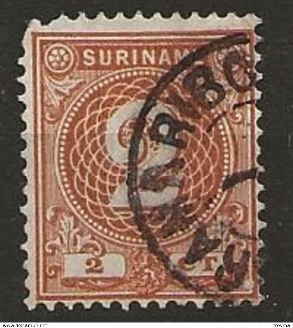 Timbre Surinam 1873 Obliteration Ramaribo - Surinam ... - 1975
