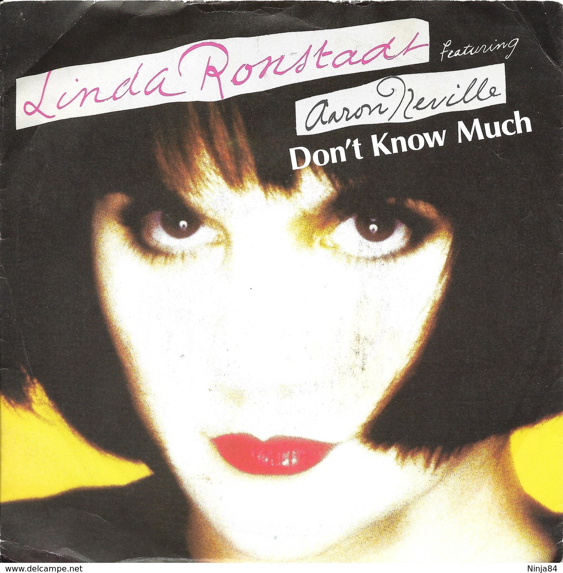 SP 45 RPM (7")   Linda Ronstadt   "  Don't Know Much  "  Angleterre - Rock