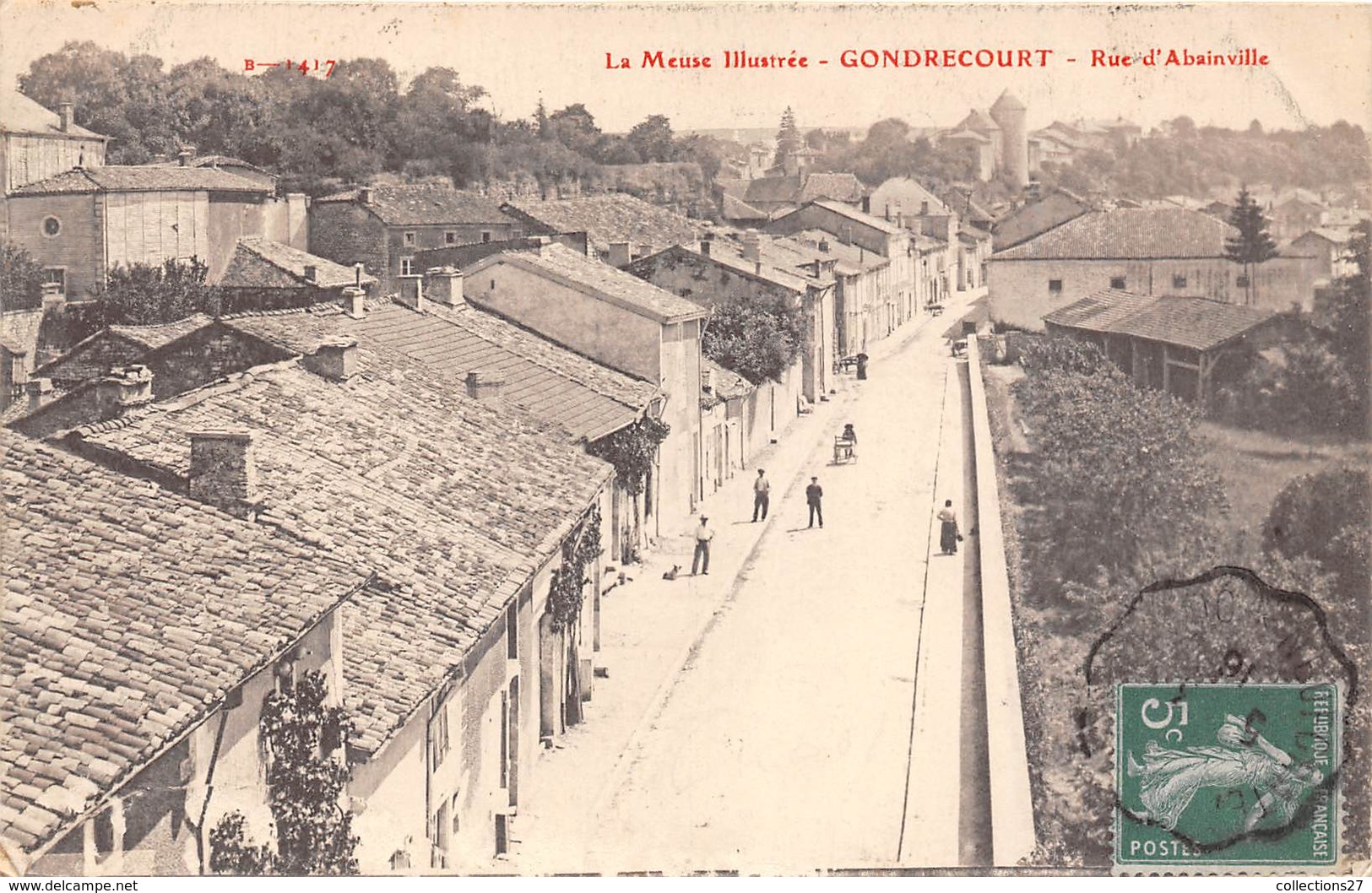 55-GONDRECOURT- RUE D'ABAINVILLE - Gondrecourt Le Chateau