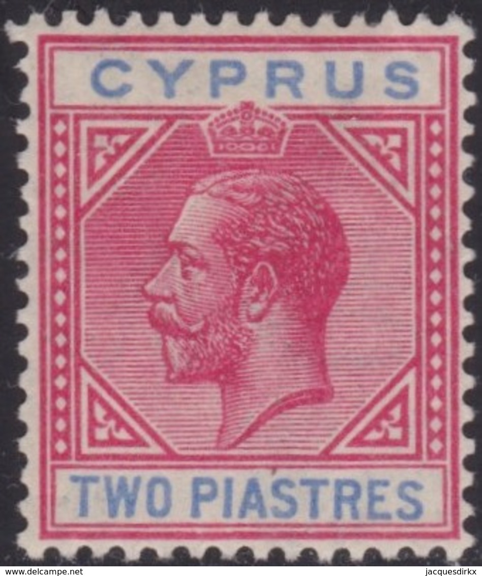 Cyprus   .   SG  .     93       .    *  .     Mint-hinged    .   /    .   Ongebruikt - Cyprus (...-1960)