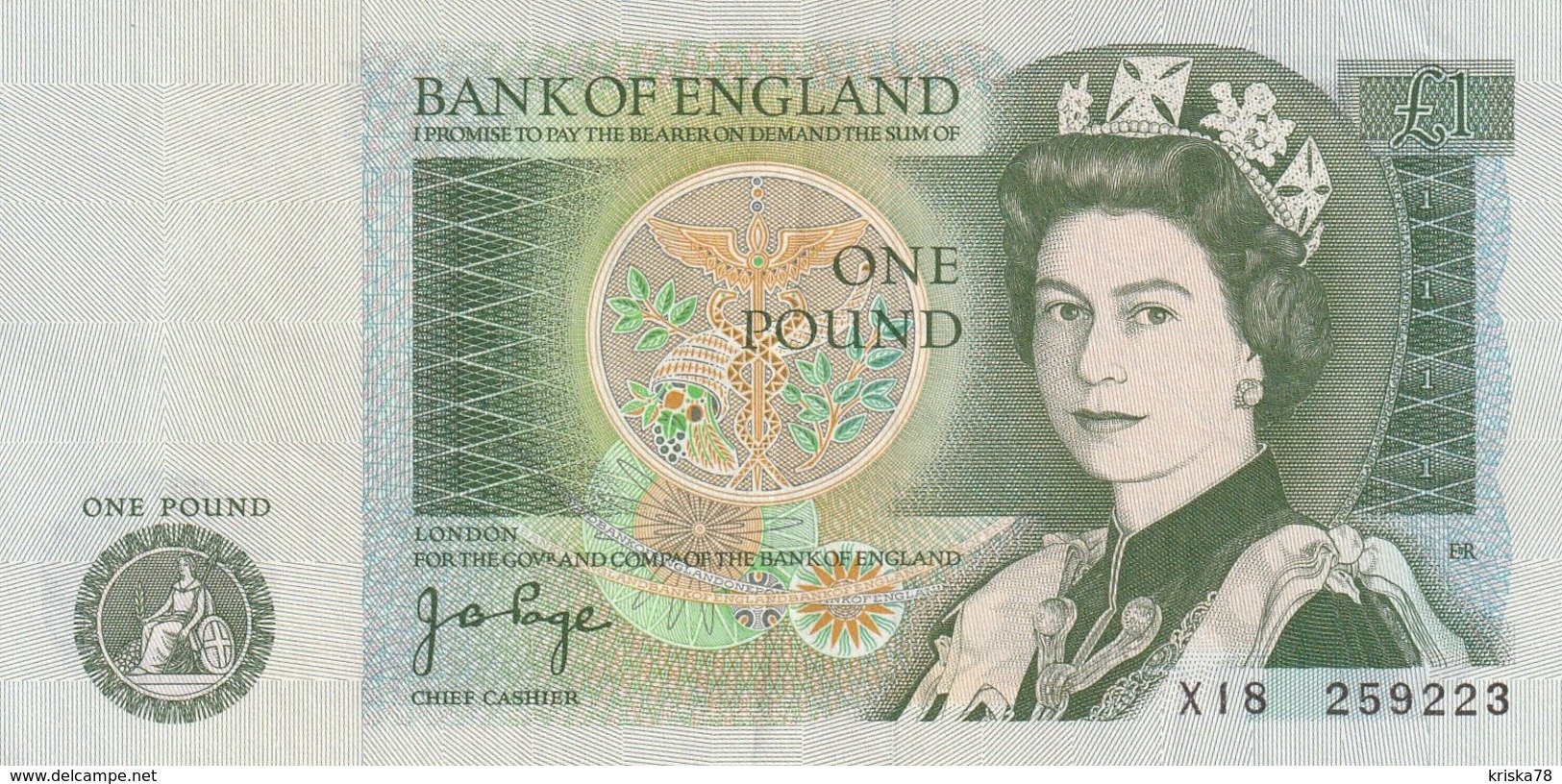 1 POUND 1963 - 1 Pound