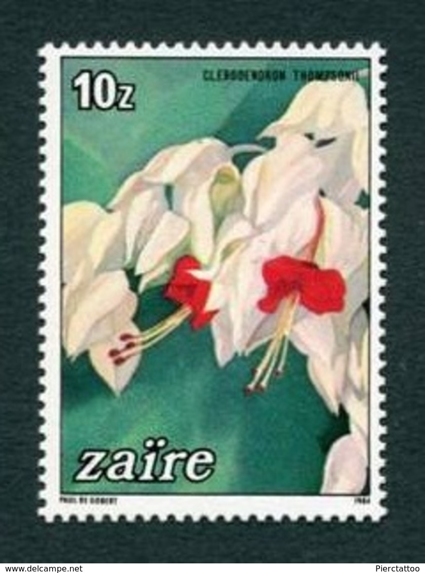 Clerodendron Thompsonii (Fleur) - Zaïre - 1984 - YT 1165 - Neufs