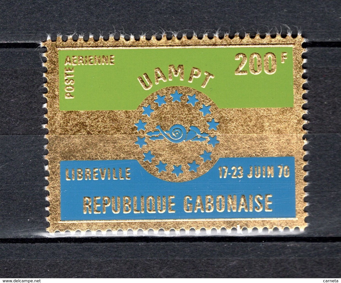 GABON PA N° 97  NEUF SANS CHARNIERE COTE  4.50€   UAMPT TIMBRE OR - Gabon (1960-...)