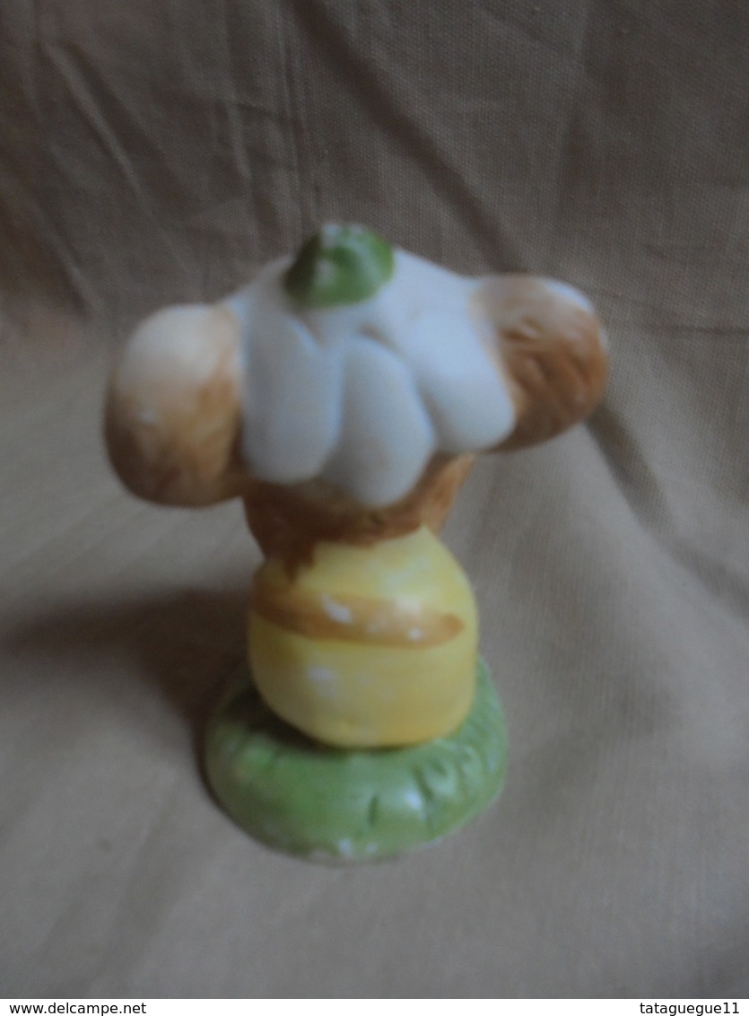 Vintage - Petite Statuette Pour Enfant Souriceau Des Champs - Animals