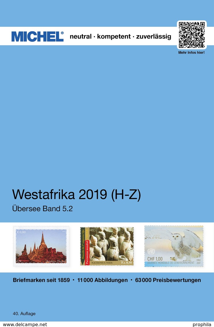 Michel Übersee Katalog Band 5/2 Westafrika 2019 H-Z 40. Auflage - Sonstige & Ohne Zuordnung