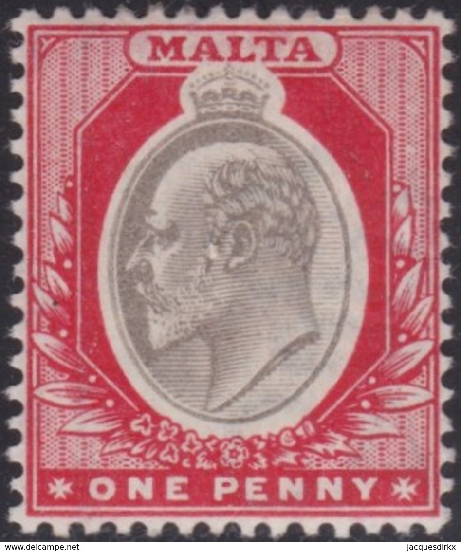 Malta     .   SG  .     39    .    *  .     Mint-hinged    .   /    .   Ongebruikt - Malta (...-1964)