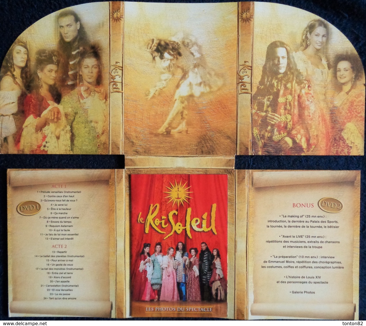 Le Roi Soleil - Le Spectacle Musical De Kamel Ouali - Coffret Deux DVD  . - Musicalkomedie