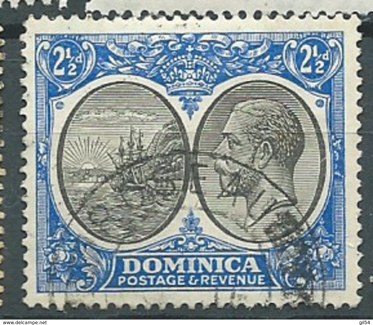 Dominique  - Yvert N°72 A Oblitéré   Bce 17346 - Dominique (...-1978)