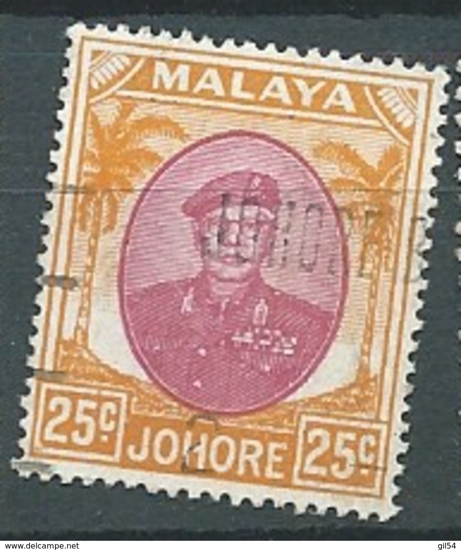 Johore   - Yvert N °  119 Oblitéré   Bce 17347 - Johore