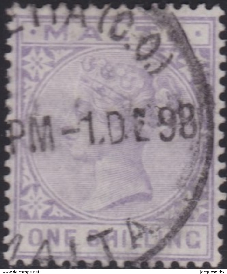 Malta     .   SG  .    29      .    O  .     Cancelled    .   /    .   Gebruikt - Malta (...-1964)