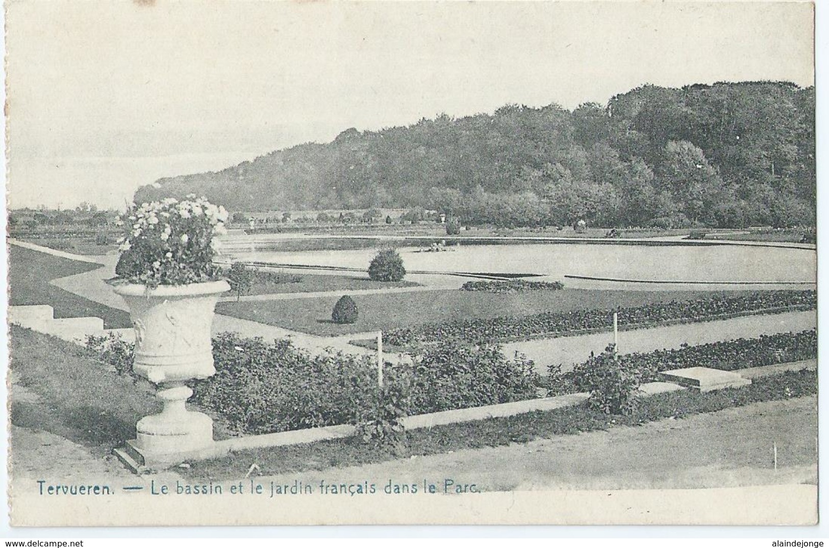Tervuren - Tervueren - Le Bassin Et Le Jardin Francais Dans Le Parc - E. Desaix - Tervuren