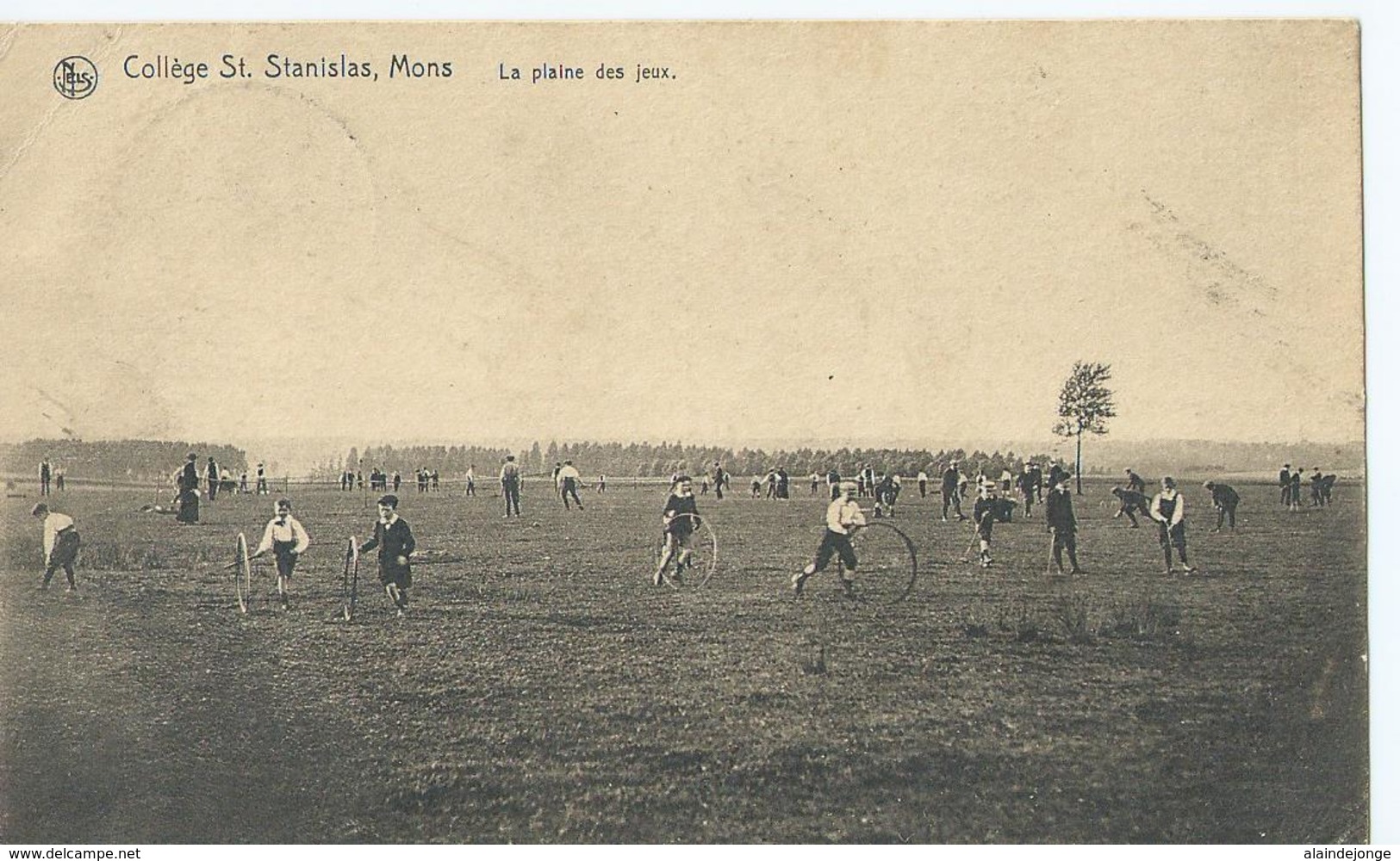 Bergen - Mons - Collège St. Stanislas - La Plaine Des Jeux - 1922 - Mons
