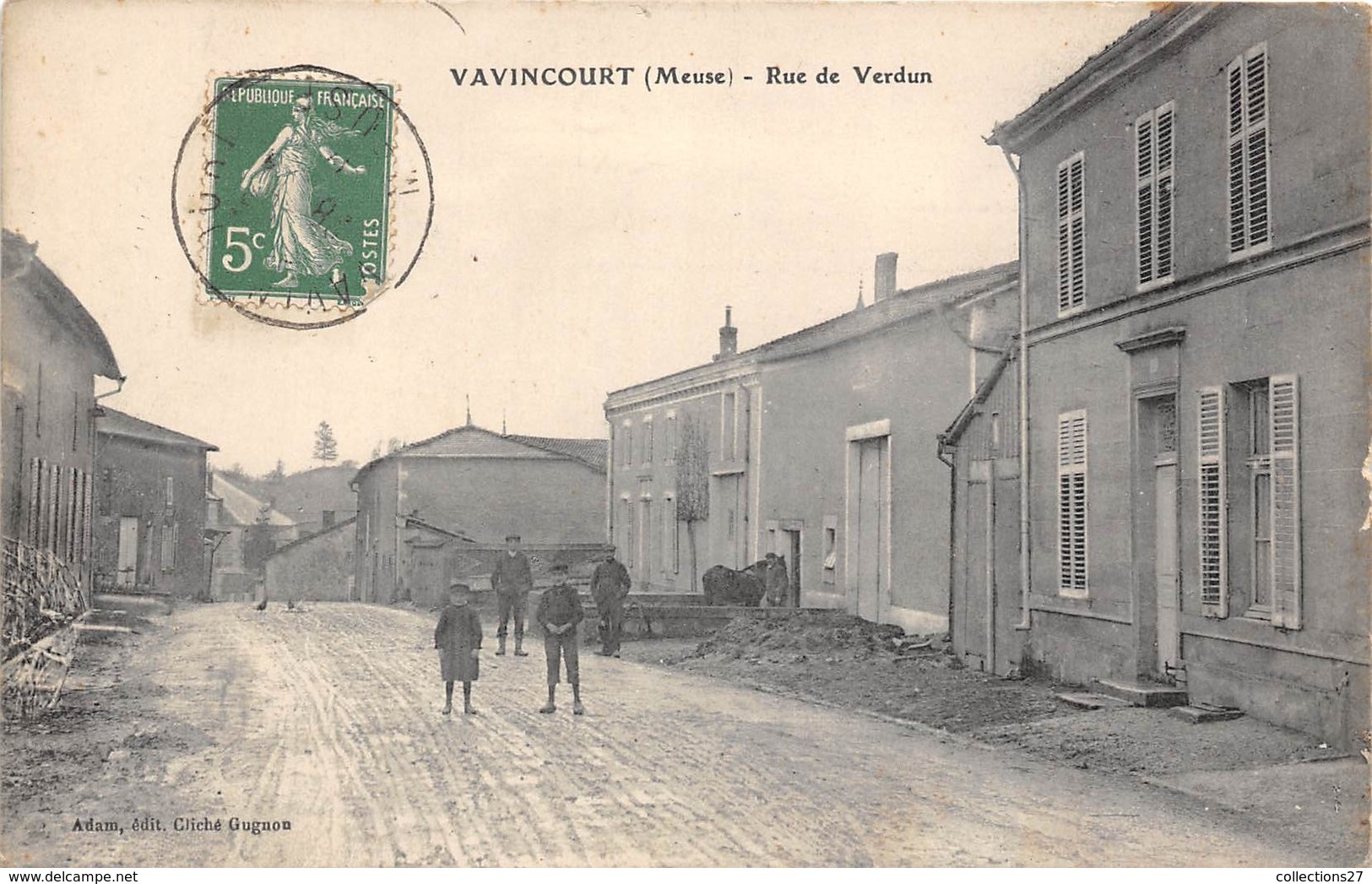 55-VAVINCOURT- RUE DE VERDUN - Vavincourt