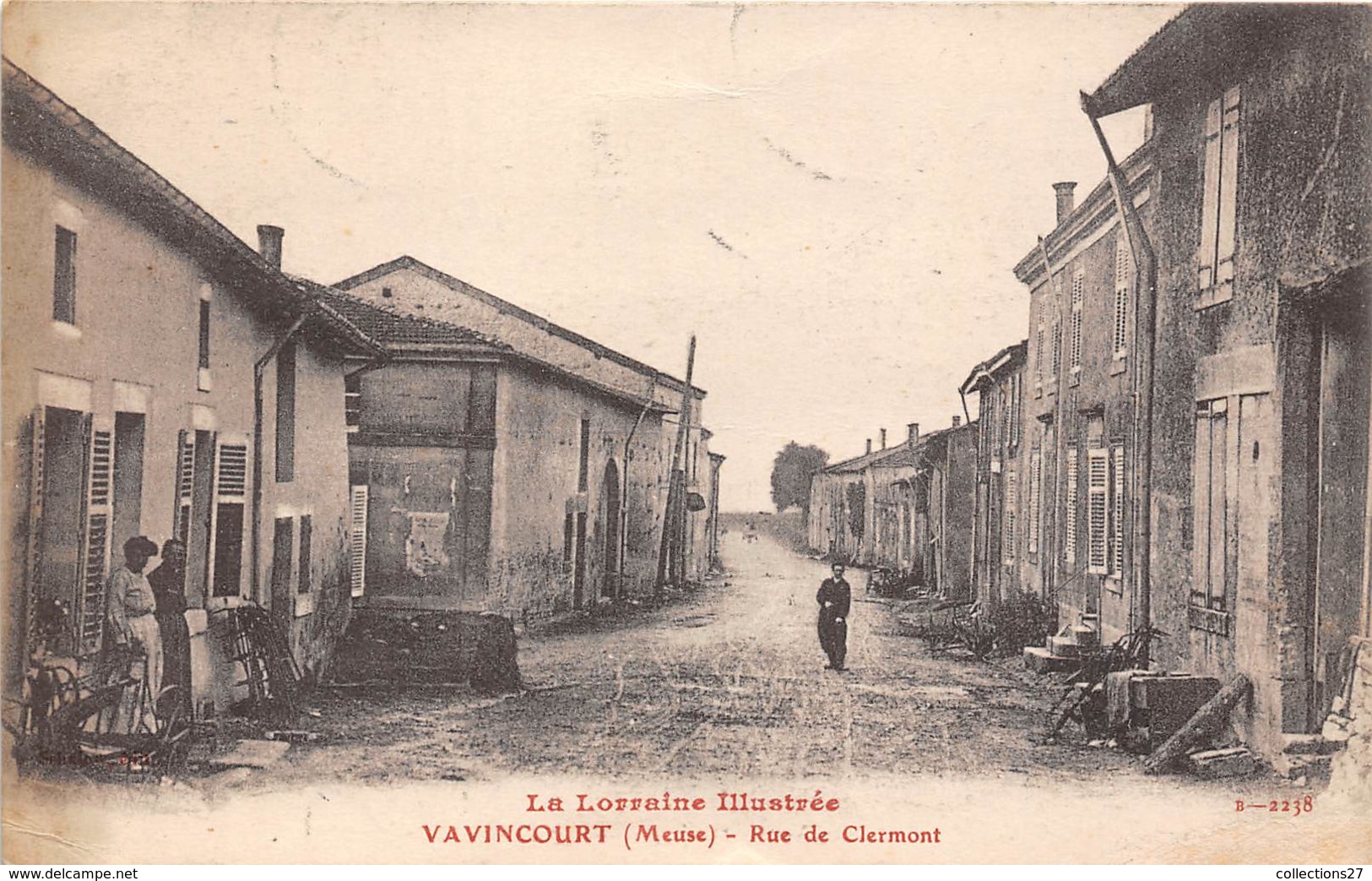 55-VAVINCOURT- RUE DE CLERMONT - Vavincourt