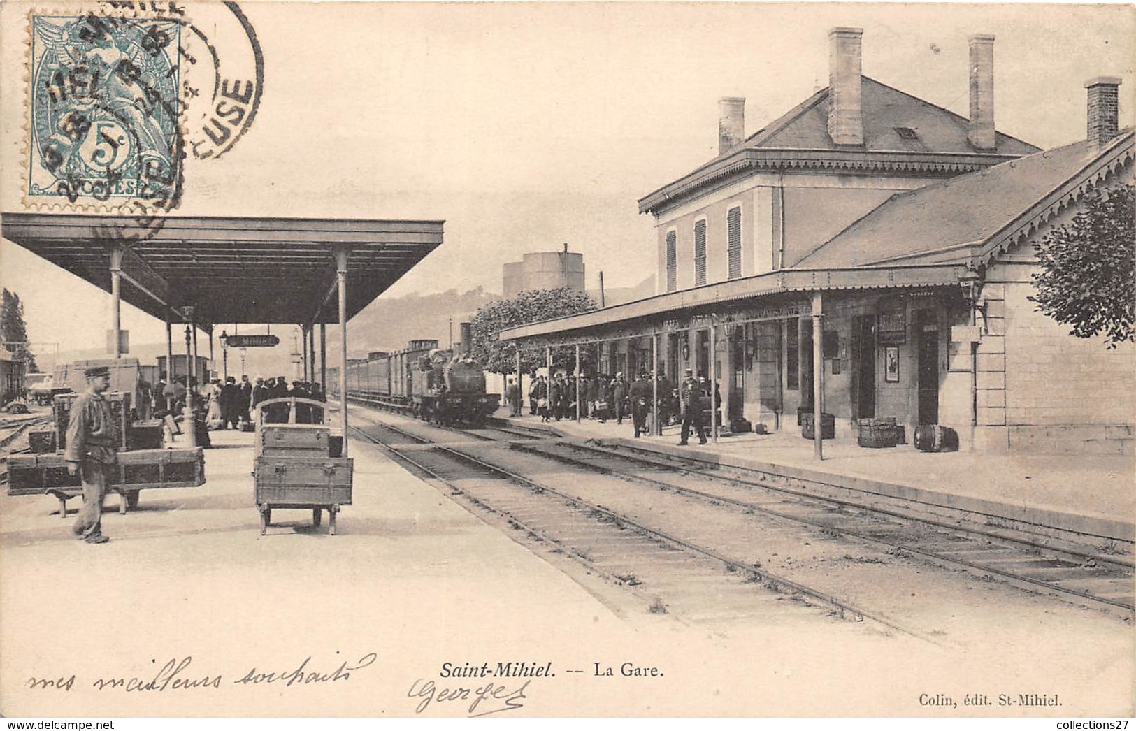 55-SAINT-MIHIEL- LA GARE - Saint Mihiel