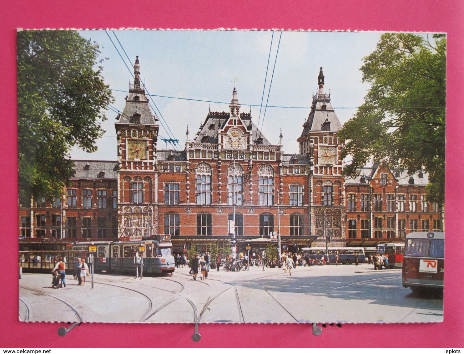 Pays-Bas - Amsterdam - Centraal Station- Scans Recto-verso - Amsterdam