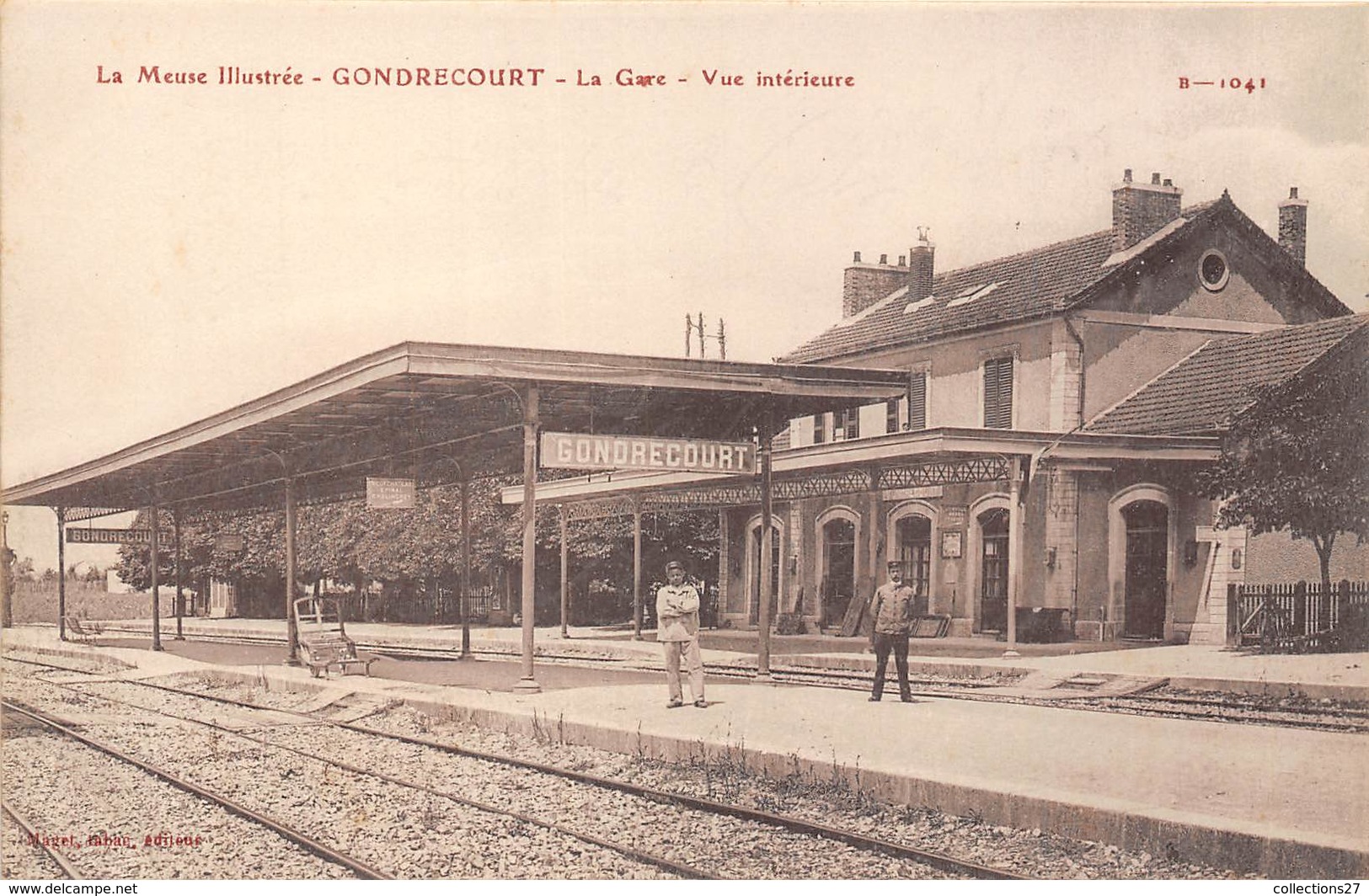 55-GONDRECOURT- LA GARE VUE INTERIEURE - Gondrecourt Le Chateau