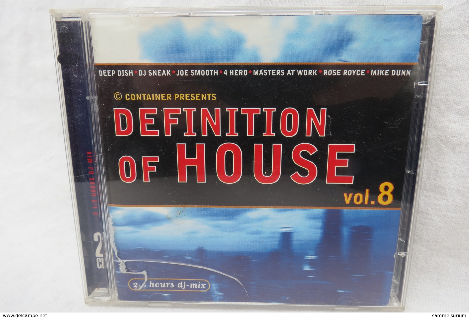 2 CDs "Definition Of House" DJ-Mix, Vol. 8 - Dance, Techno & House