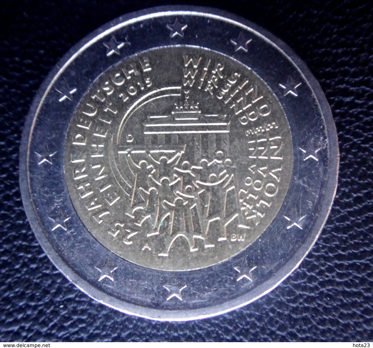 Germany - Allemagne - Duitsland 2 EURO 2015  - A -  Unity  -CIRCULEET  COIN - Allemagne