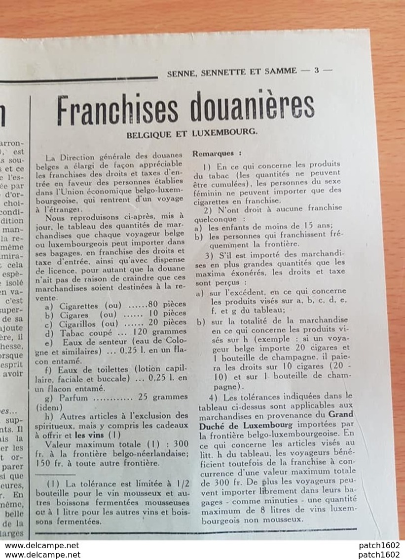 Ecaussinnes,braine Le Comte ,soignies  :2 Numéros Le (4) 31/07/1954 Et (10) 11/09/1954 Journal Senne Sennette Samme - Belgium