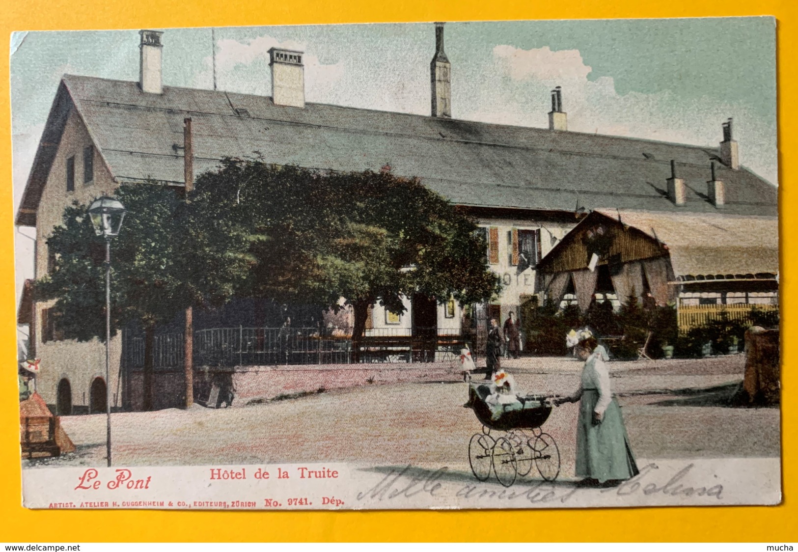 8491 - Vallée De Joux Le Pont Hôtel De La Truite - Autres & Non Classés