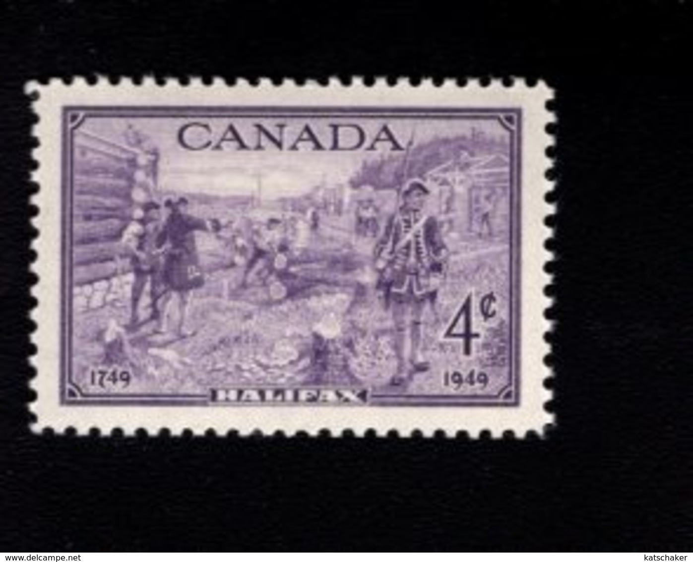 751901357 1947 POSTFRIS  MINT NEVER HINGED EINWANDFREI SCOTT 283 FOUNDING OF HALIFAX 1749 - Ungebraucht