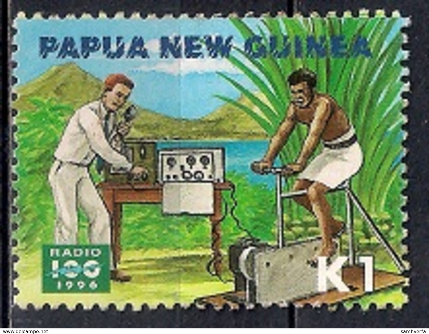 Papua New Guinea 1996 - The 100th Anniversary Of The Radio - Papúa Nueva Guinea